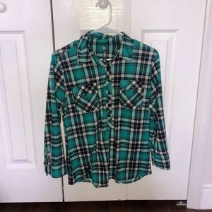 Plaid Button Up